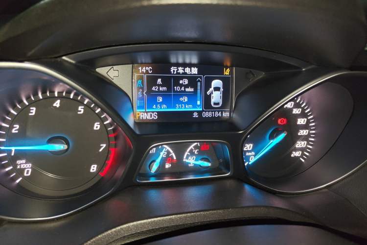 Used Ford Kuga 2013 2.0L GTDi Four-Wheel Drive Premium Model Odometer Close Up