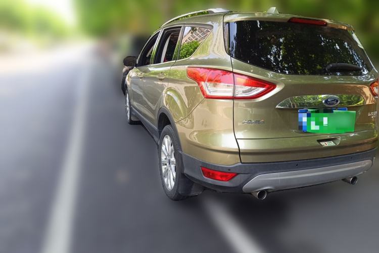 Used Ford Kuga 2013 2.0L GTDi Four-Wheel-Drive Elite Model Rear Left 45 Deg