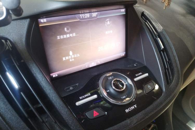 Used Ford Kuga 2013 2.0L GTDi Four-Wheel Drive Premium Model Audio And AC Panel