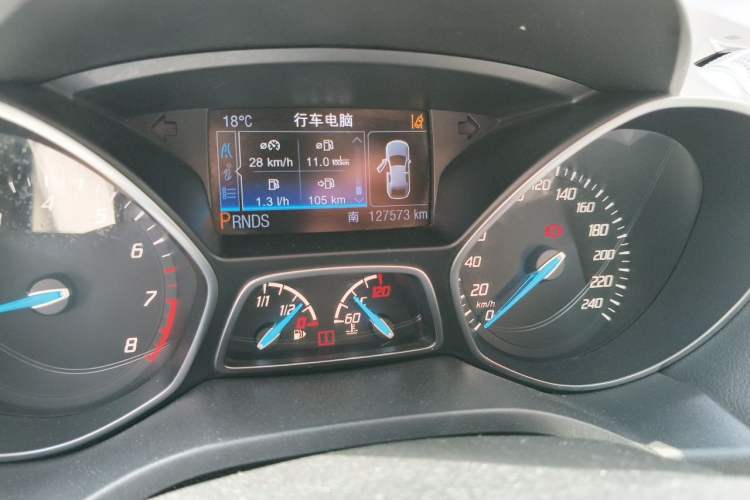 Used Ford Kuga 2013 2.0L GTDi Four-Wheel Drive Premium Model Odometer Close Up