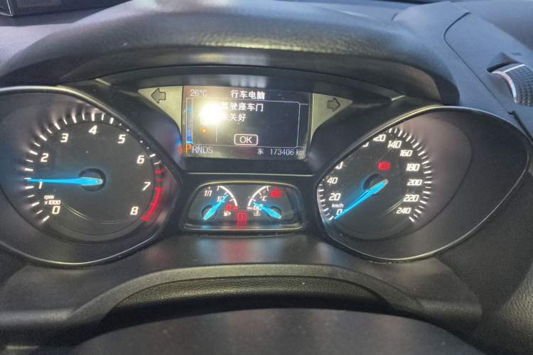 Used Ford Kuga 2013 2.0L GTDi Four-Wheel-Drive Sport Model Odometer Close Up