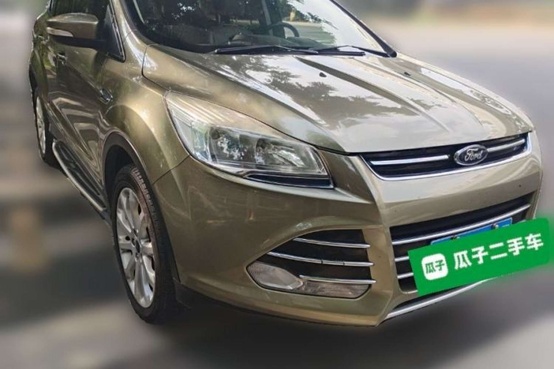 Used Ford Kuga 2013 2.0L GTDi Four-Wheel-Drive Elite Model Front Right 45 Deg