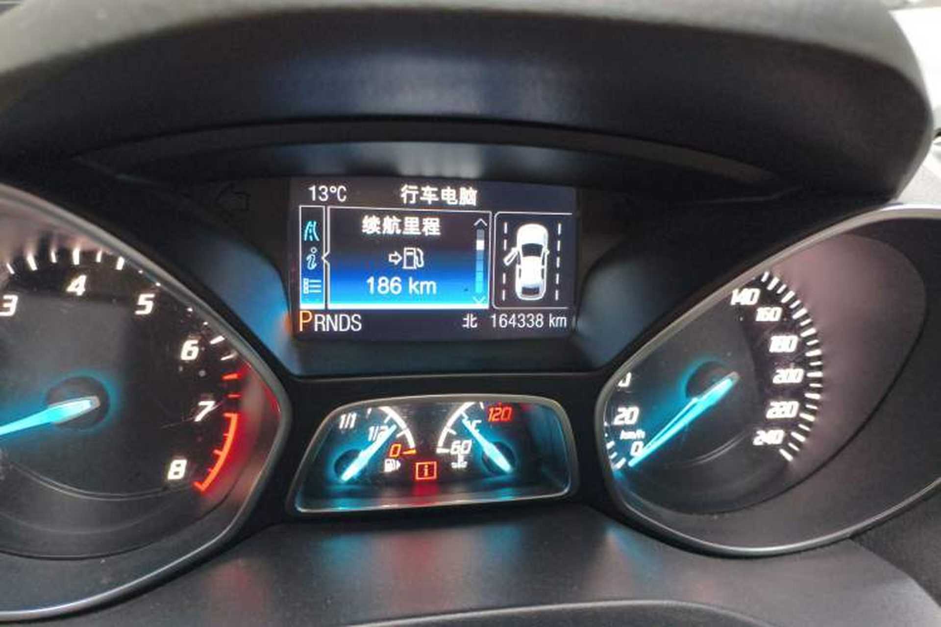 Used Ford Kuga 2013 2.0L GTDi Four-Wheel Drive Premium Model Odometer Close Up