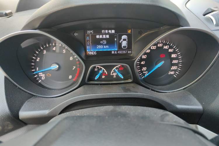 Used Ford Kuga 2013 2.0L GTDi Four-Wheel-Drive Sport Model Odometer Close Up