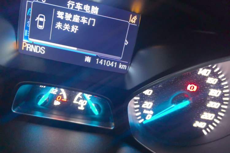 Used Ford Kuga 2013 2.0L GTDi Four-Wheel-Drive Sport Model Odometer Close Up
