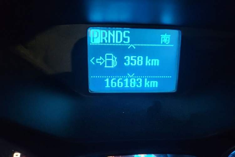 Used Ford Kuga 2013 1.6L GTDi Two-Wheel-Drive Trend Model Odometer Close Up