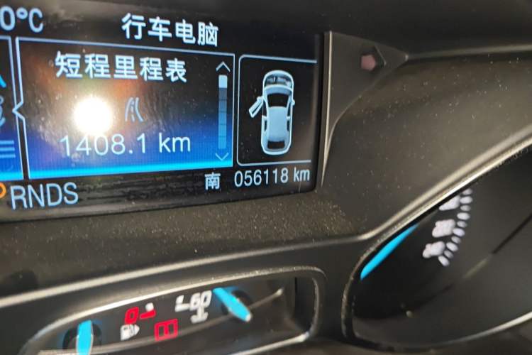 Used Ford Kuga 2013 2.0L GTDi Four-Wheel-Drive Sport Model Odometer Close Up