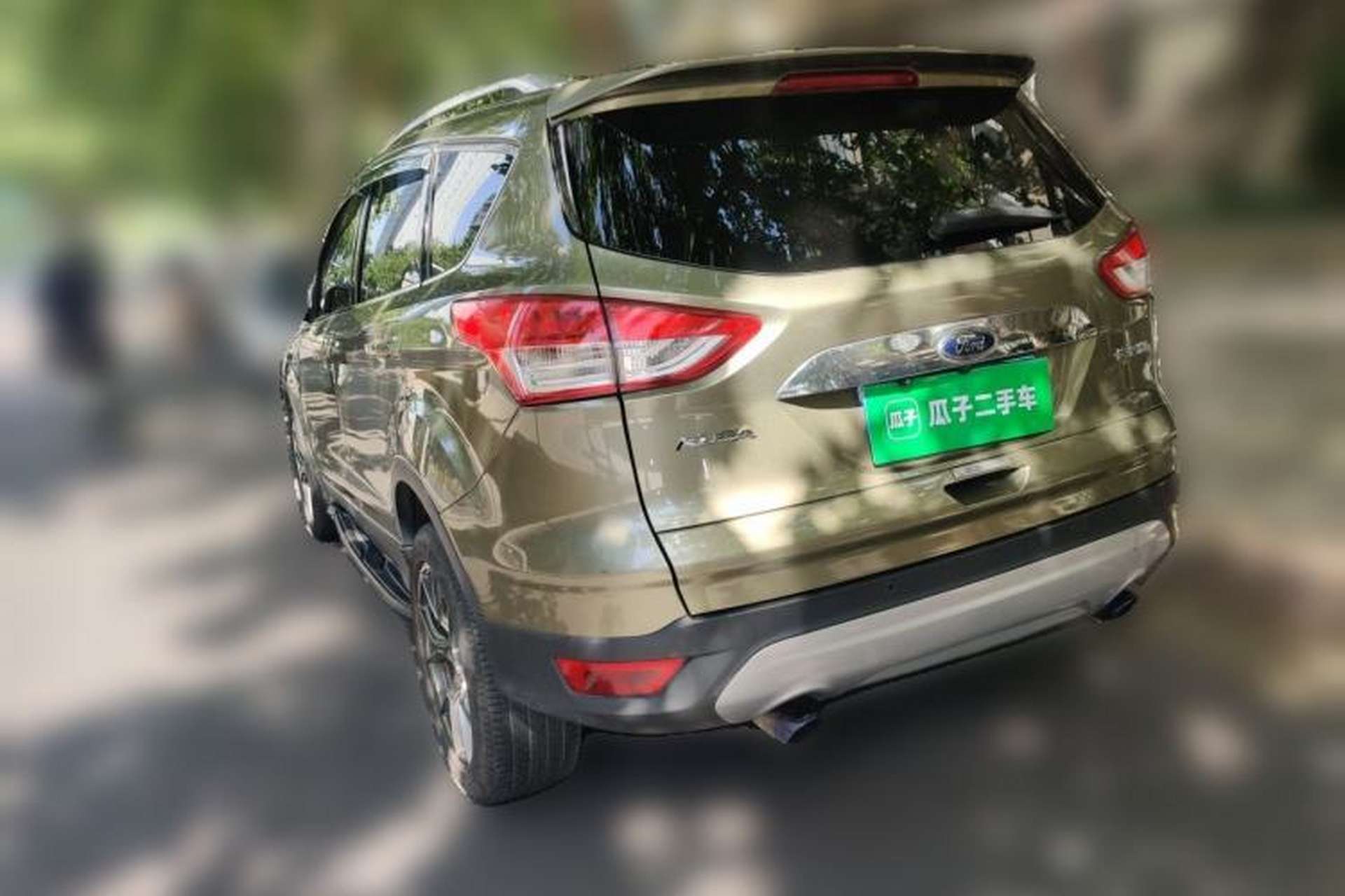 Used Ford Kuga 2013 2.0L GTDi Four-Wheel Drive Premium Model Rear Left 45 Deg
