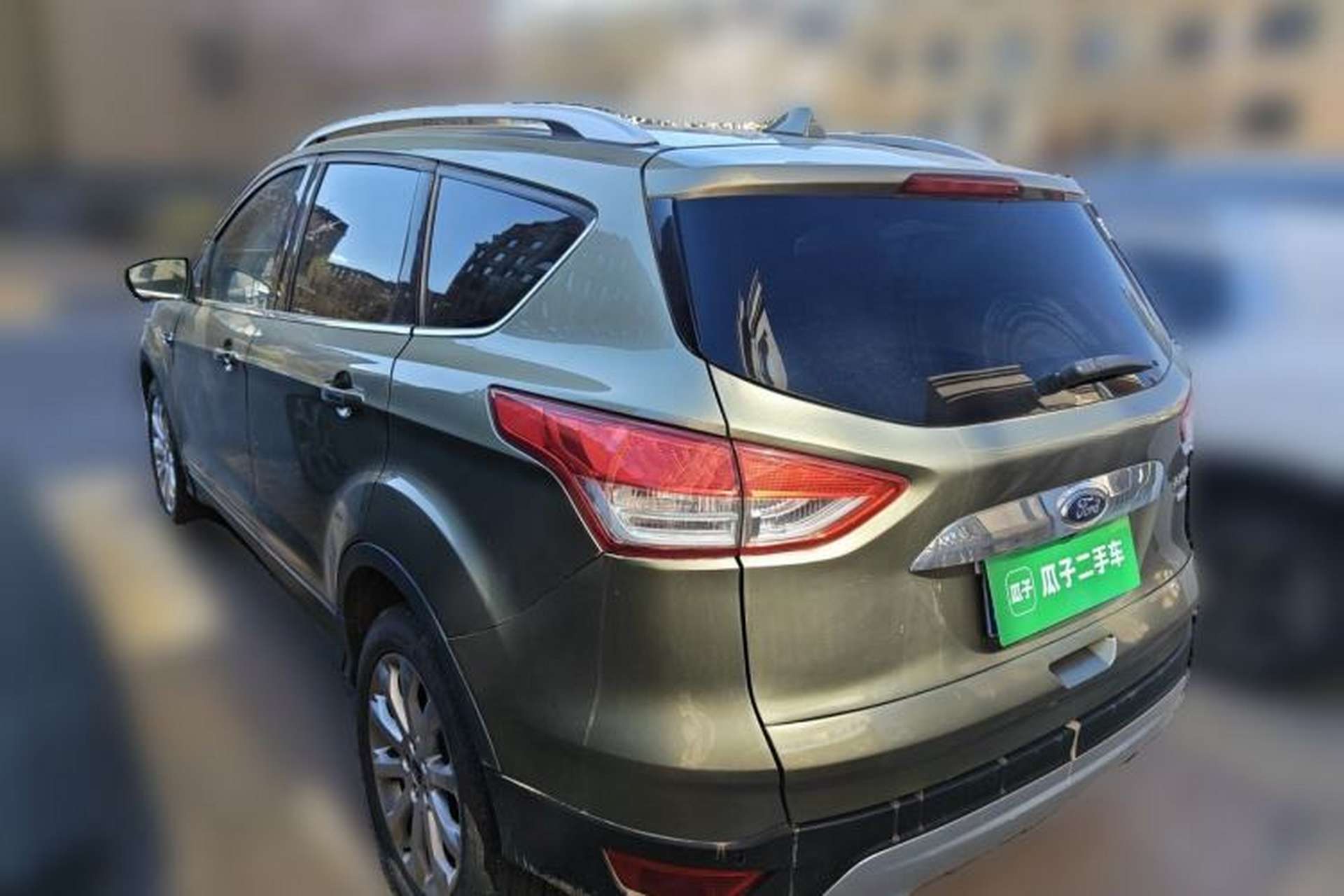 Used Ford Kuga 2013 2.0L GTDi Four-Wheel-Drive Elite Model Rear Left 45 Deg