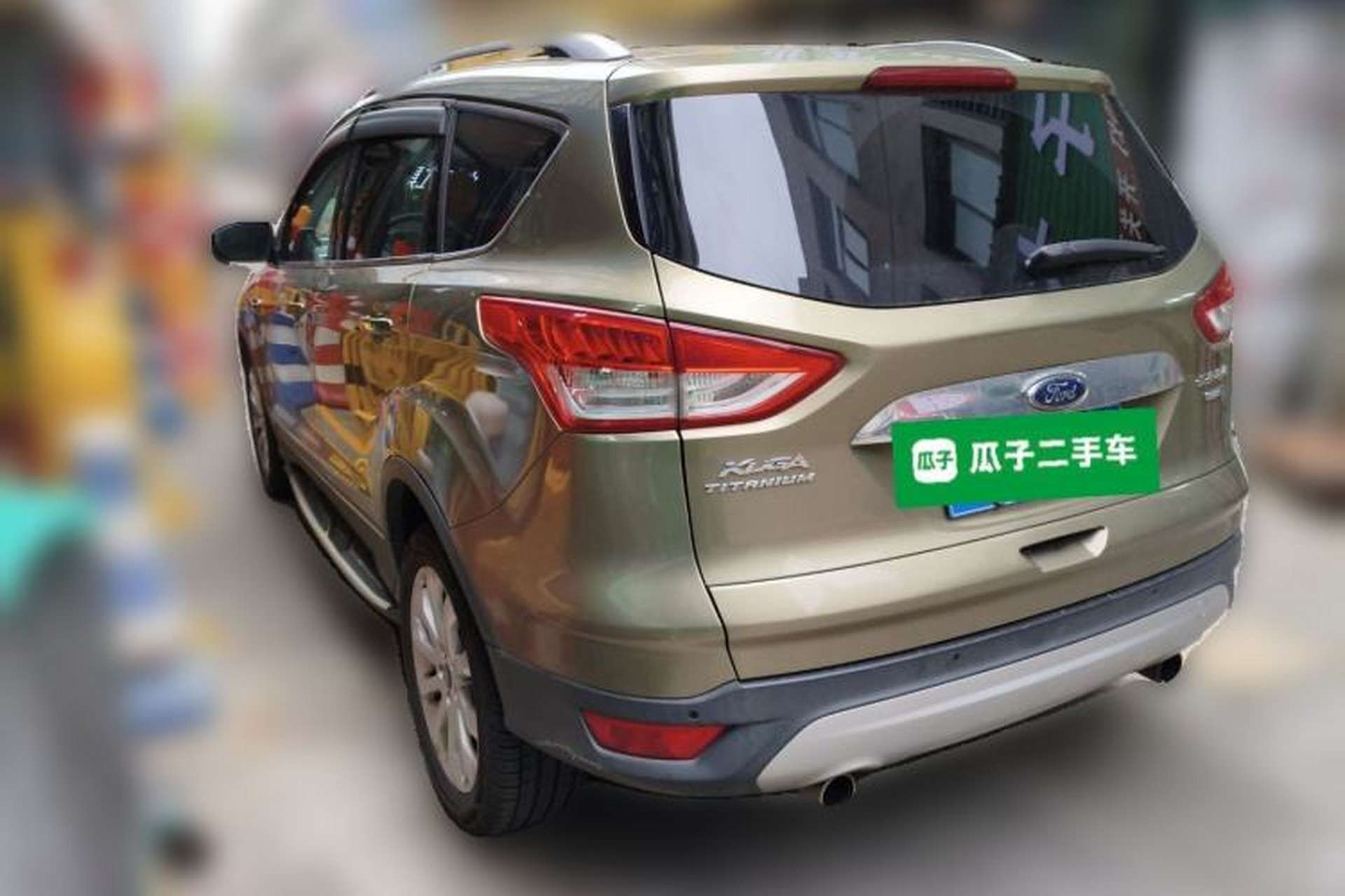 Used Ford Kuga 2013 2.0L GTDi Four-Wheel Drive Premium Model Rear Left 45 Deg