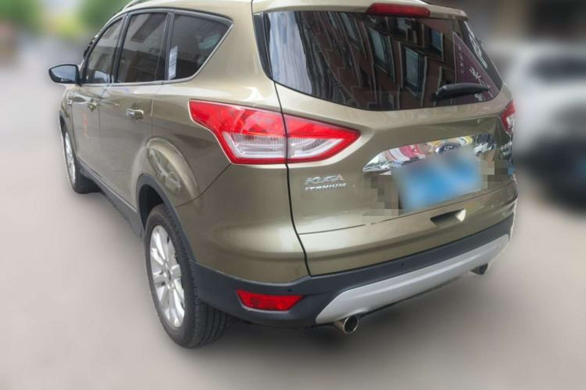 Used Ford Kuga 2013 2.0L GTDi Four-Wheel Drive Premium Model Rear Left 45 Deg