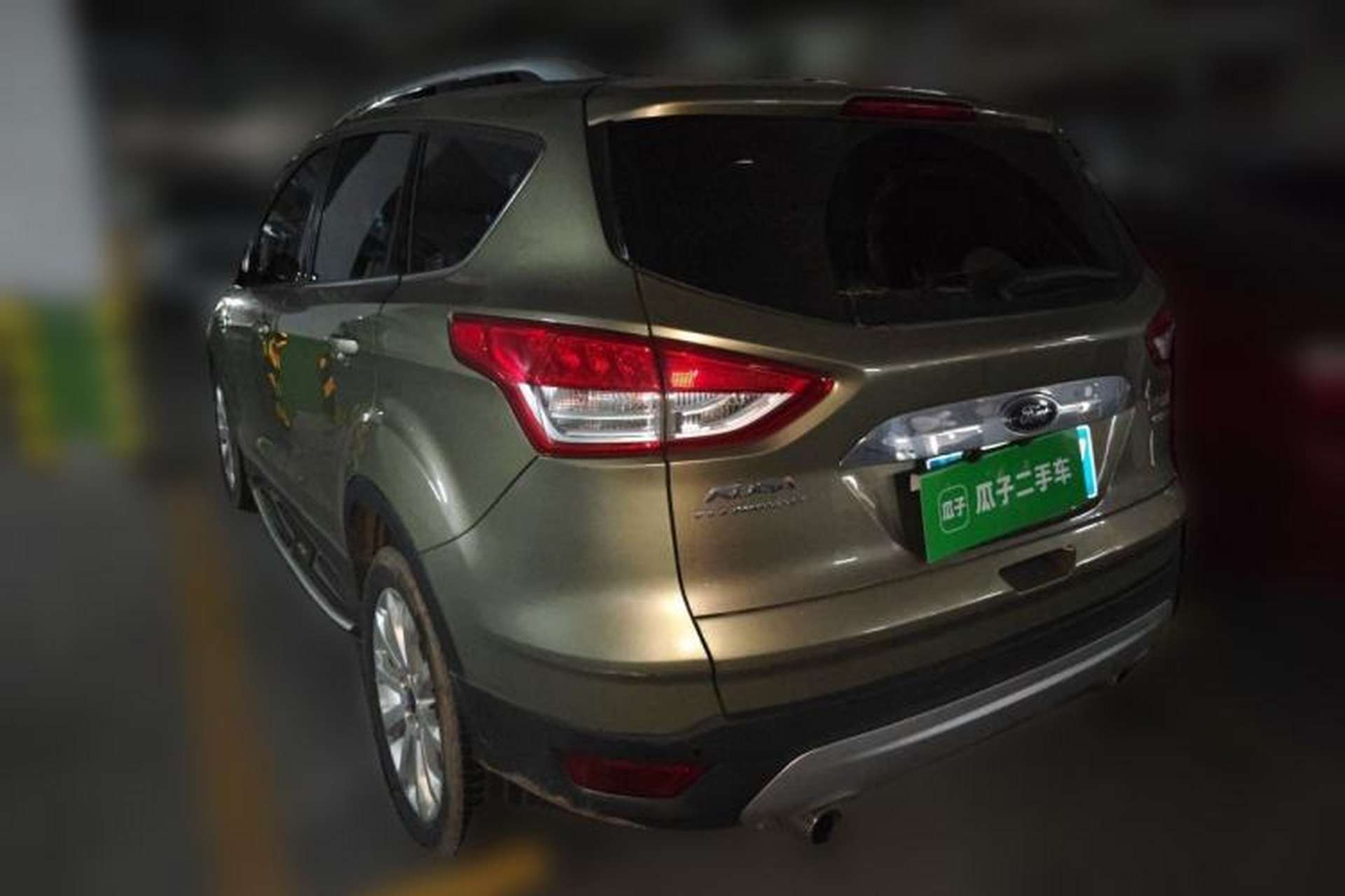 Used Ford Kuga 2013 2.0L GTDi Four-Wheel Drive Premium Model Rear Left 45 Deg