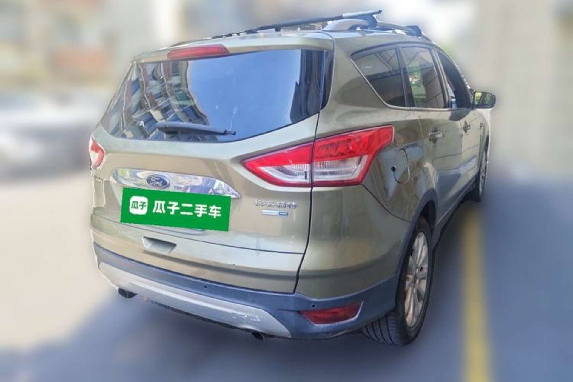 Used Ford Kuga 2013 1.6L GTDi 4x4 Elite Model Rear Right 45 Deg