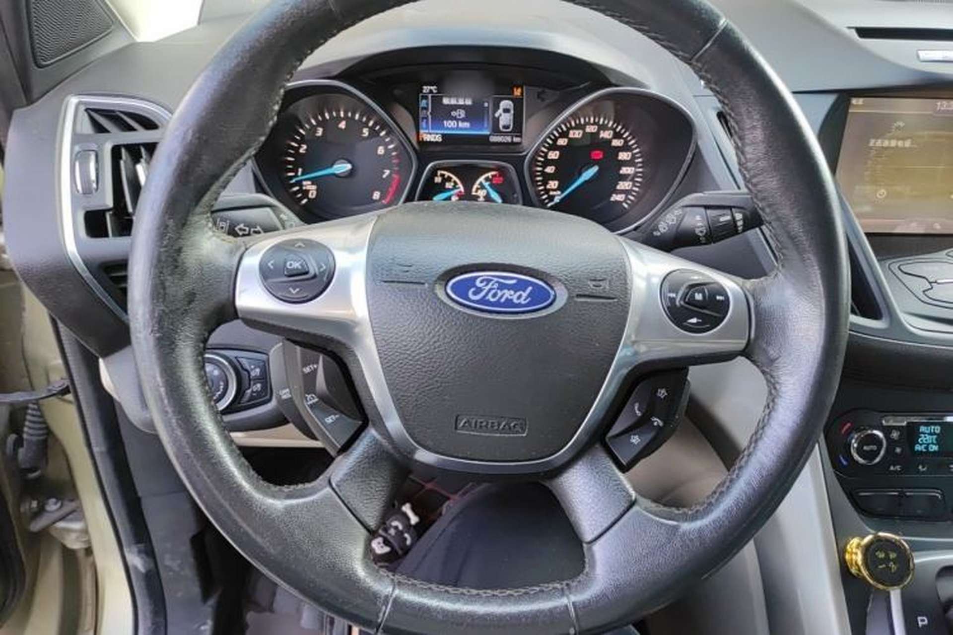 Used Ford Kuga 2013 1.6L GTDi 4x4 Elite Model Steering Wheel