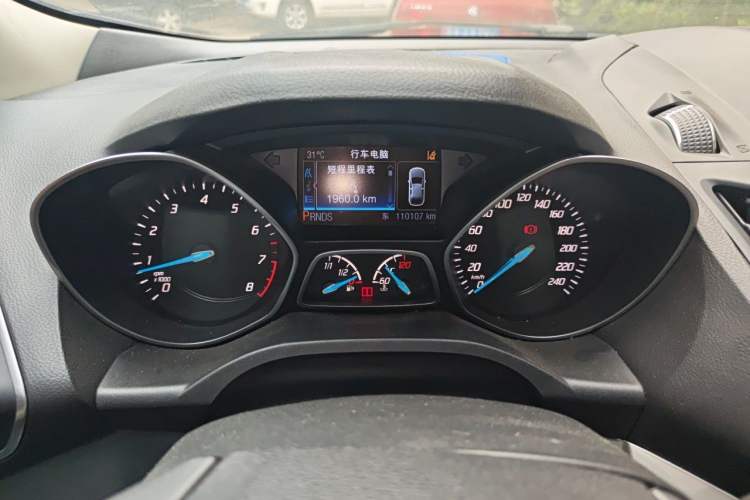 Used Ford Kuga 2013 2.0L GTDi Four-Wheel Drive Premium Model Odometer Close Up