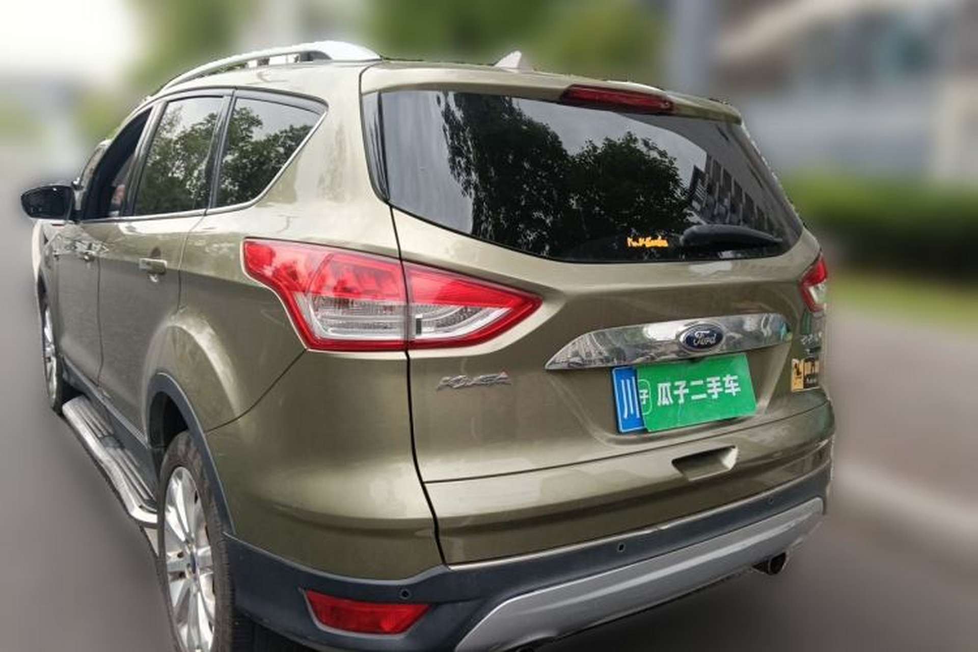 Used Ford Kuga 2013 1.6L GTDi 4x4 Elite Model Rear Left 45 Deg