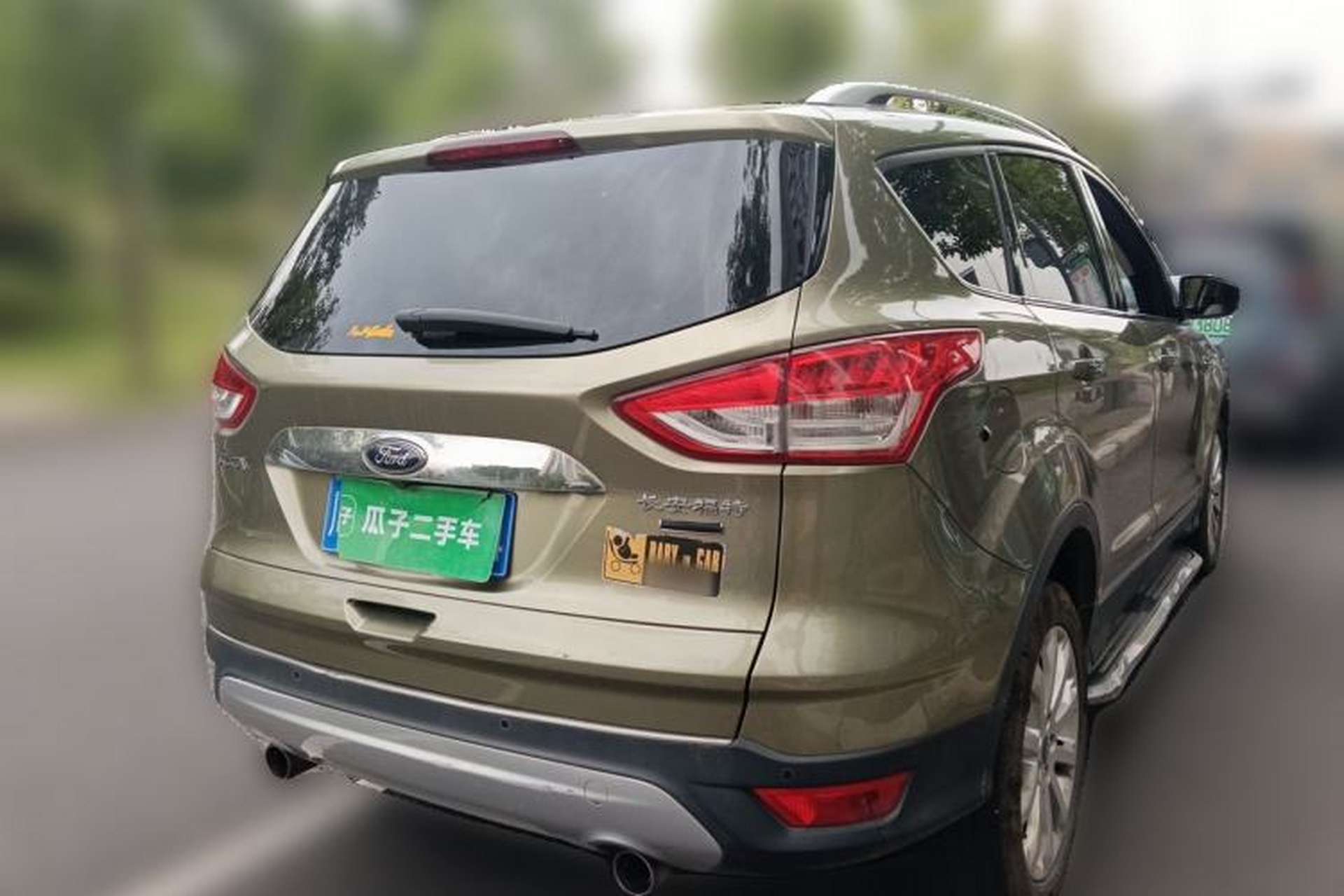 Used Ford Kuga 2013 1.6L GTDi 4x4 Elite Model Rear Right 45 Deg