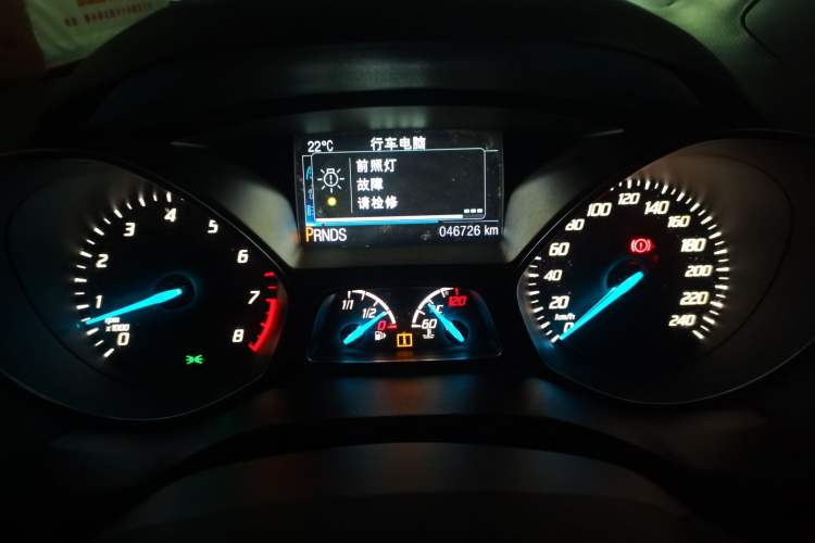 Used Ford Kuga 2013 2.0L GTDi Four-Wheel-Drive Sport Model Instrument Cluster