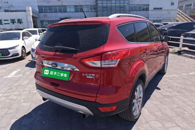 Used Ford Kuga 2013 1.6L GTDi 4x4 Elite Model Rear Right 45 Deg