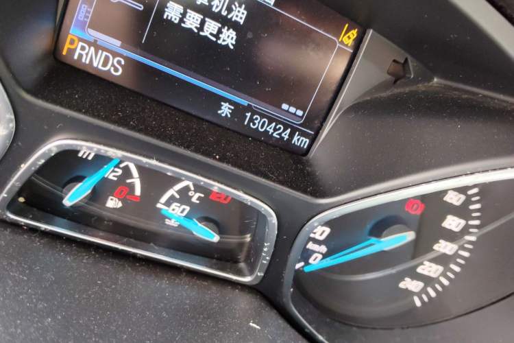Used Ford Kuga 2013 2.0L GTDi Four-Wheel Drive Premium Model Odometer Close Up