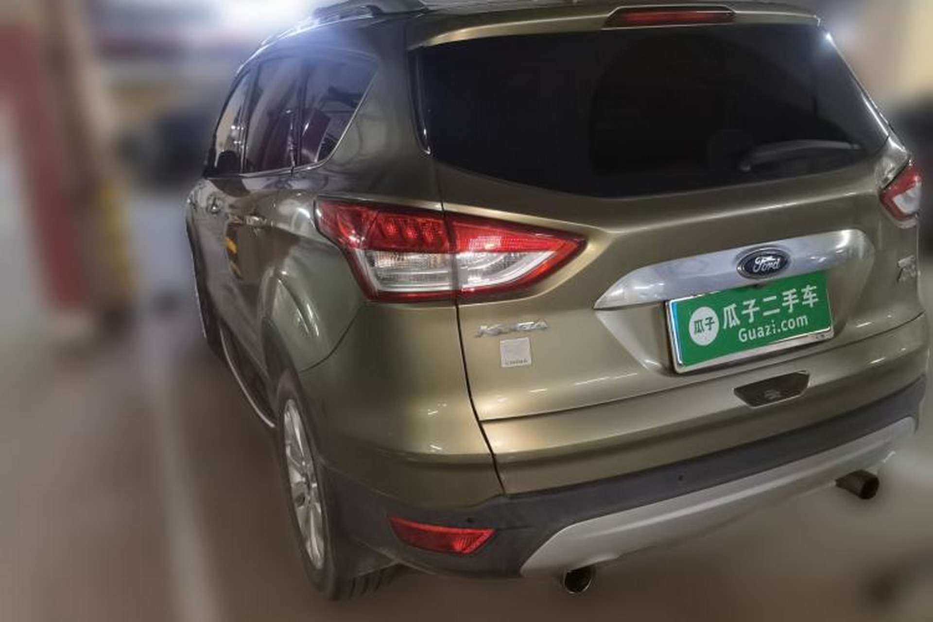 Used Ford Kuga 2013 1.6L GTDi 4x4 Elite Model Rear Left 45 Deg