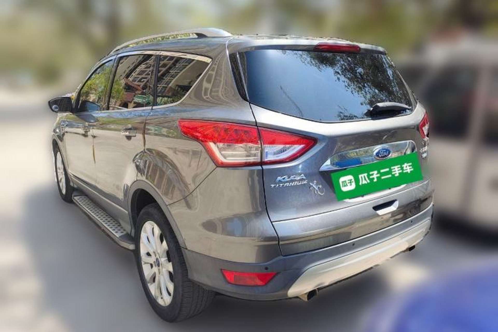 Used Ford Kuga 2013 2.0L GTDi Four-Wheel-Drive Elite Model Rear Left 45 Deg