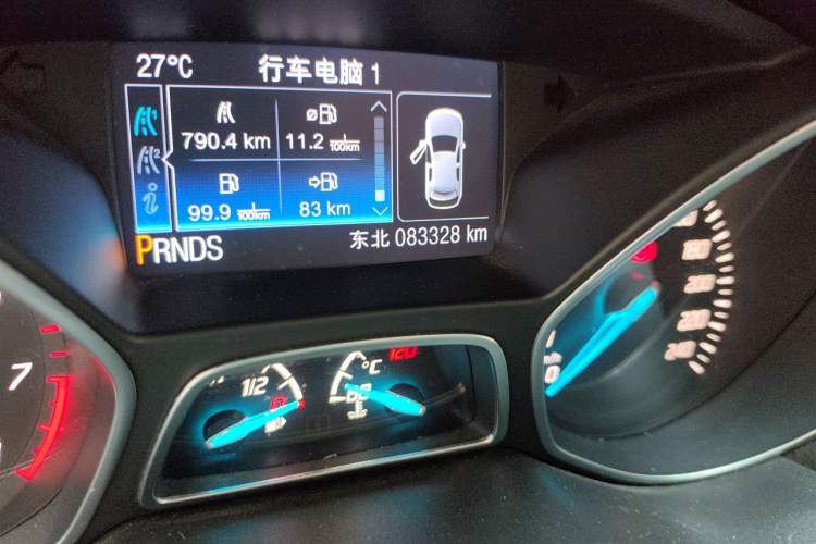 Used Ford Kuga 2013 2.0L GTDi Four-Wheel Drive Premium Model Odometer Close Up