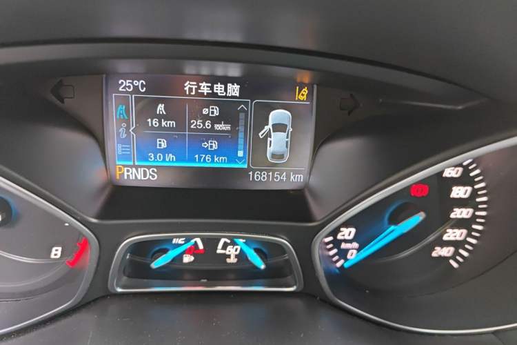 Used Ford Kuga 2013 2.0L GTDi Four-Wheel Drive Premium Model Odometer Close Up