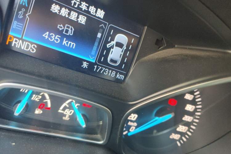 Used Ford Kuga 2013 2.0L GTDi Four-Wheel Drive Premium Model Odometer Close Up
