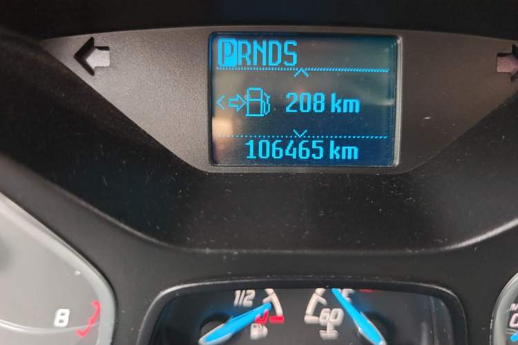 Used Ford Kuga 2013 1.6L GTDi Two-Wheel-Drive Comfort Model Odometer Close Up