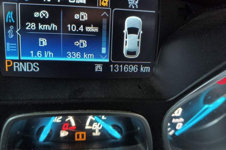 Used Ford Kuga 2013 2.0L GTDi Four-Wheel Drive Premium Model Odometer Close Up