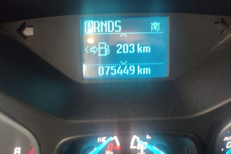Used Ford Kuga 2013 1.6L GTDi Two-Wheel-Drive Trend Model Odometer Close Up