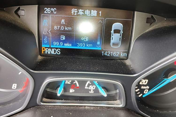 Used Ford Kuga 2013 1.6L GTDi 4x4 Elite Model Odometer Close Up