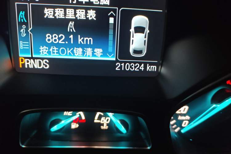 Used Ford Kuga 2013 1.6L GTDi 4x4 Elite Model Odometer Close Up
