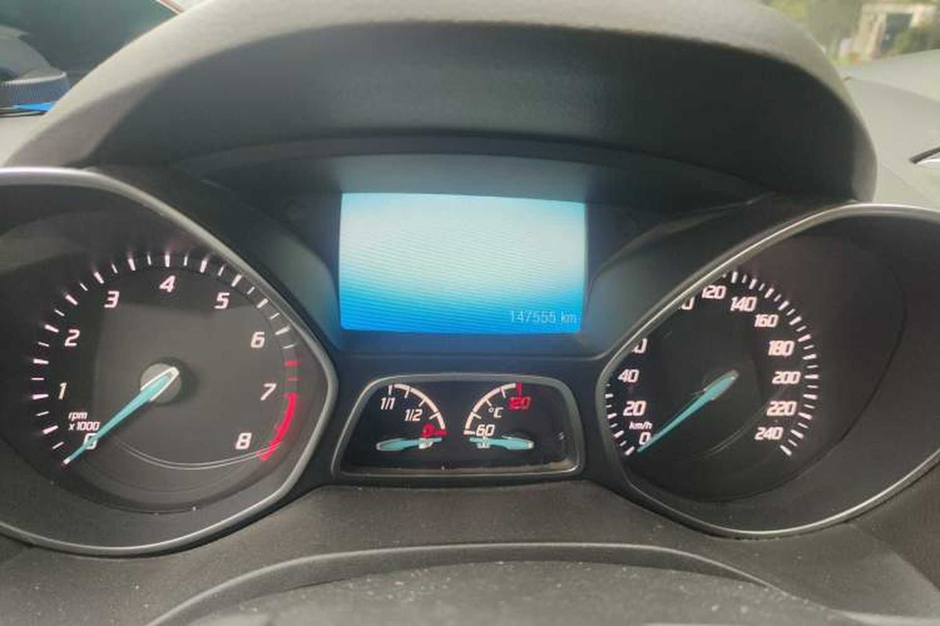 Used Ford Kuga 2013 1.6L GTDi 4x4 Elite Model Odometer Close Up