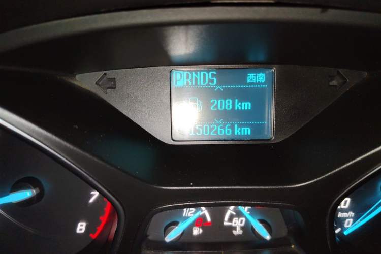 Used Ford Kuga 2013 1.6L GTDi Two-Wheel-Drive Trend Model Odometer Close Up