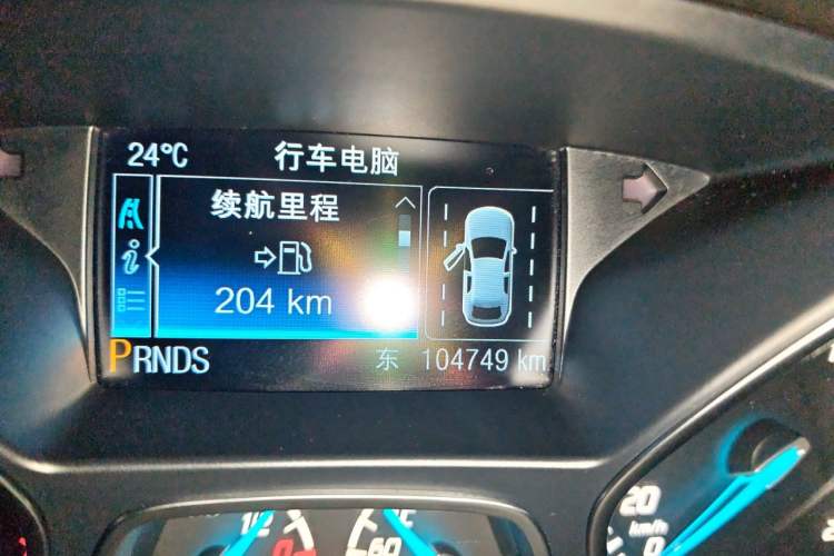 Used Ford Kuga 2013 2.0L GTDi Four-Wheel Drive Premium Model Odometer Close Up