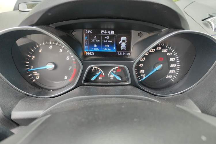 Used Ford Kuga 2013 2.0L GTDi Four-Wheel-Drive Sport Model Odometer Close Up