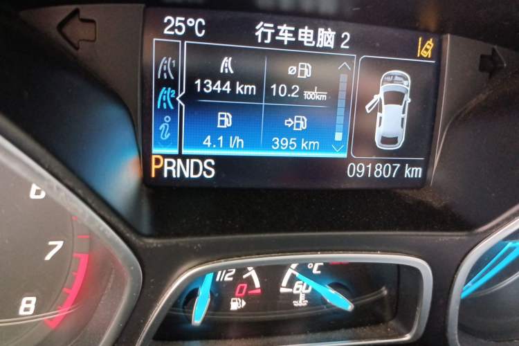 Used Ford Kuga 2013 2.0L GTDi Four-Wheel Drive Premium Model Odometer Close Up