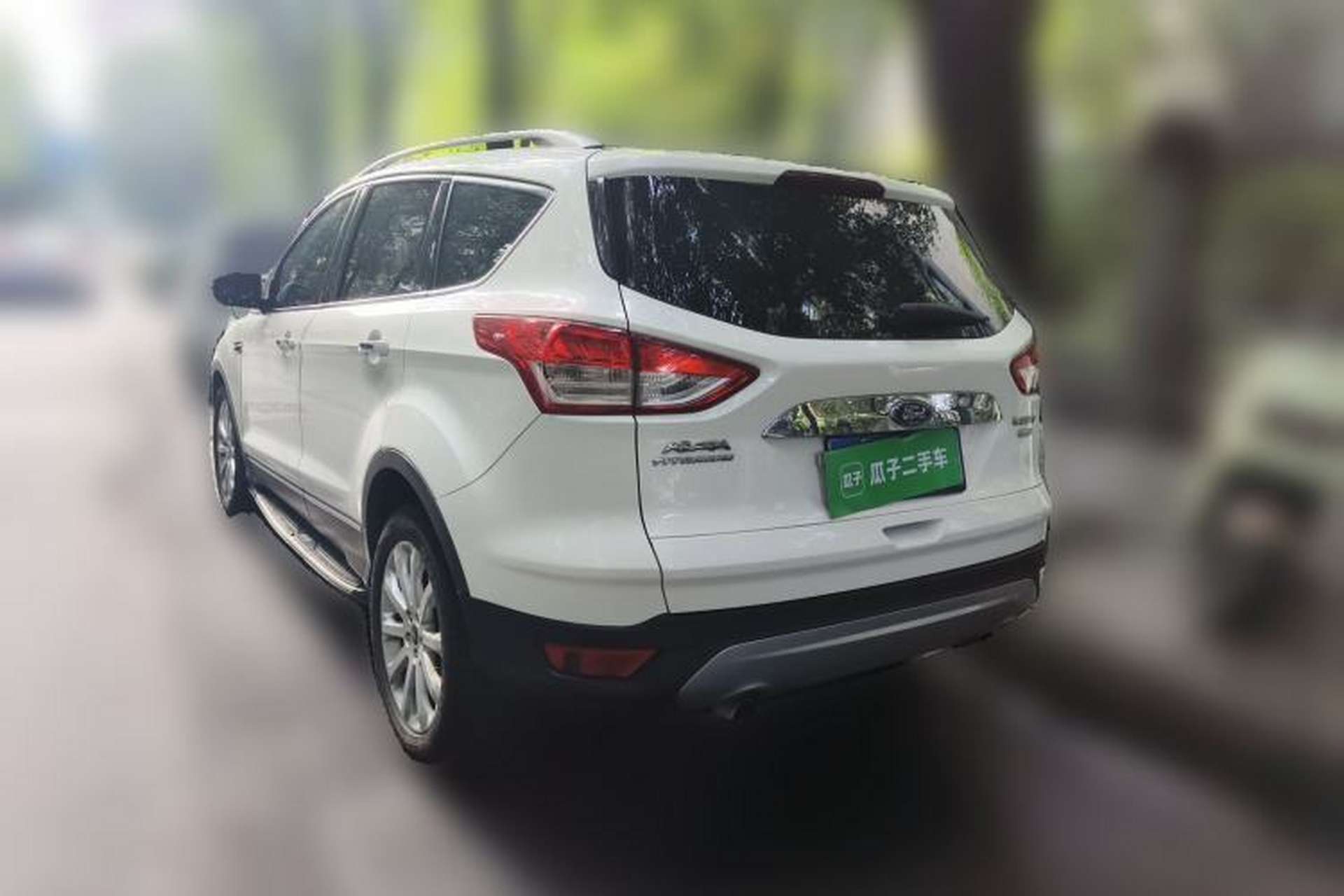 Used Ford Kuga 2013 2.0L GTDi Four-Wheel Drive Premium Model Rear Left 45 Deg
