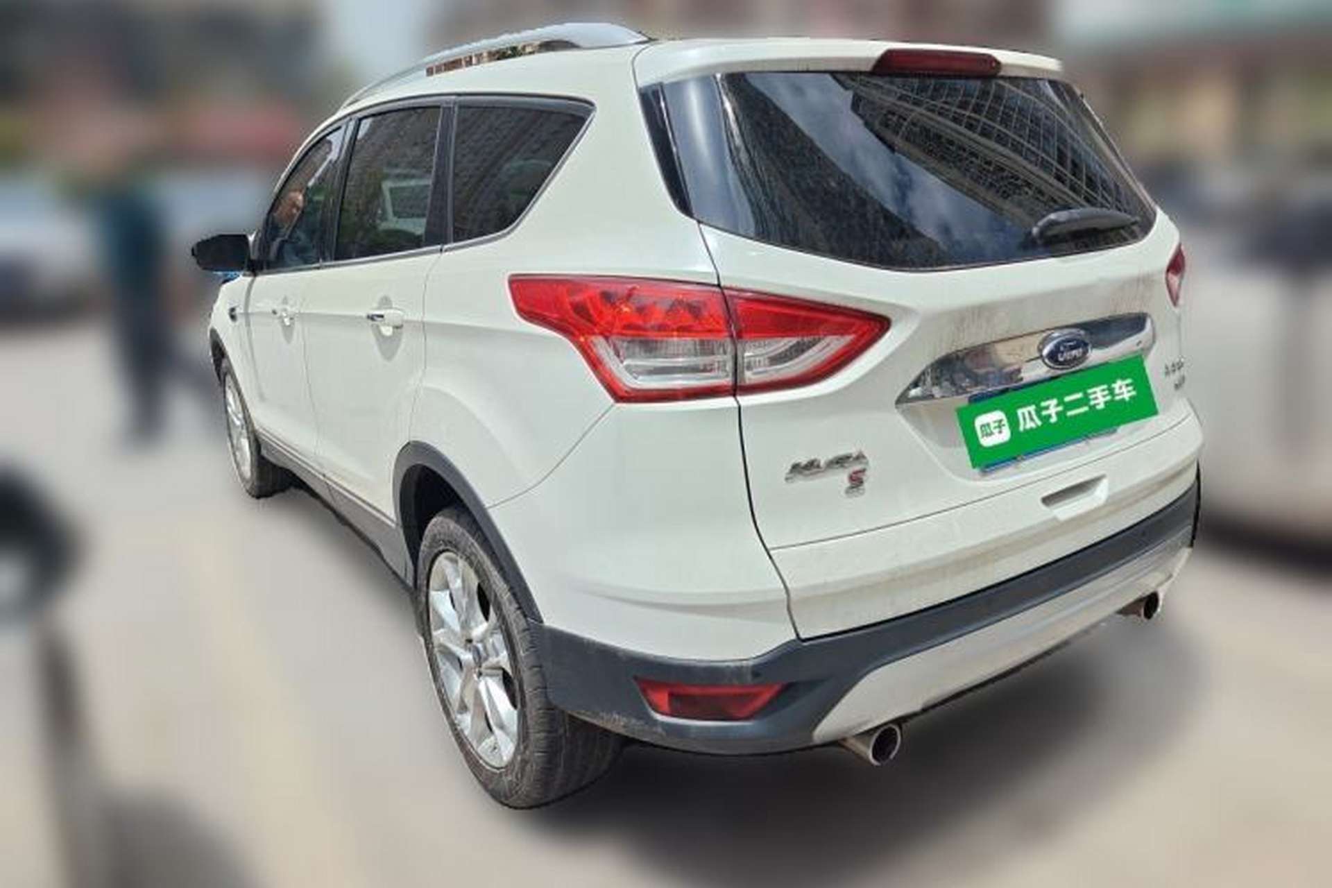 Used Ford Kuga 2013 2.0L GTDi Four-Wheel-Drive Sport Model Rear Left 45 Deg