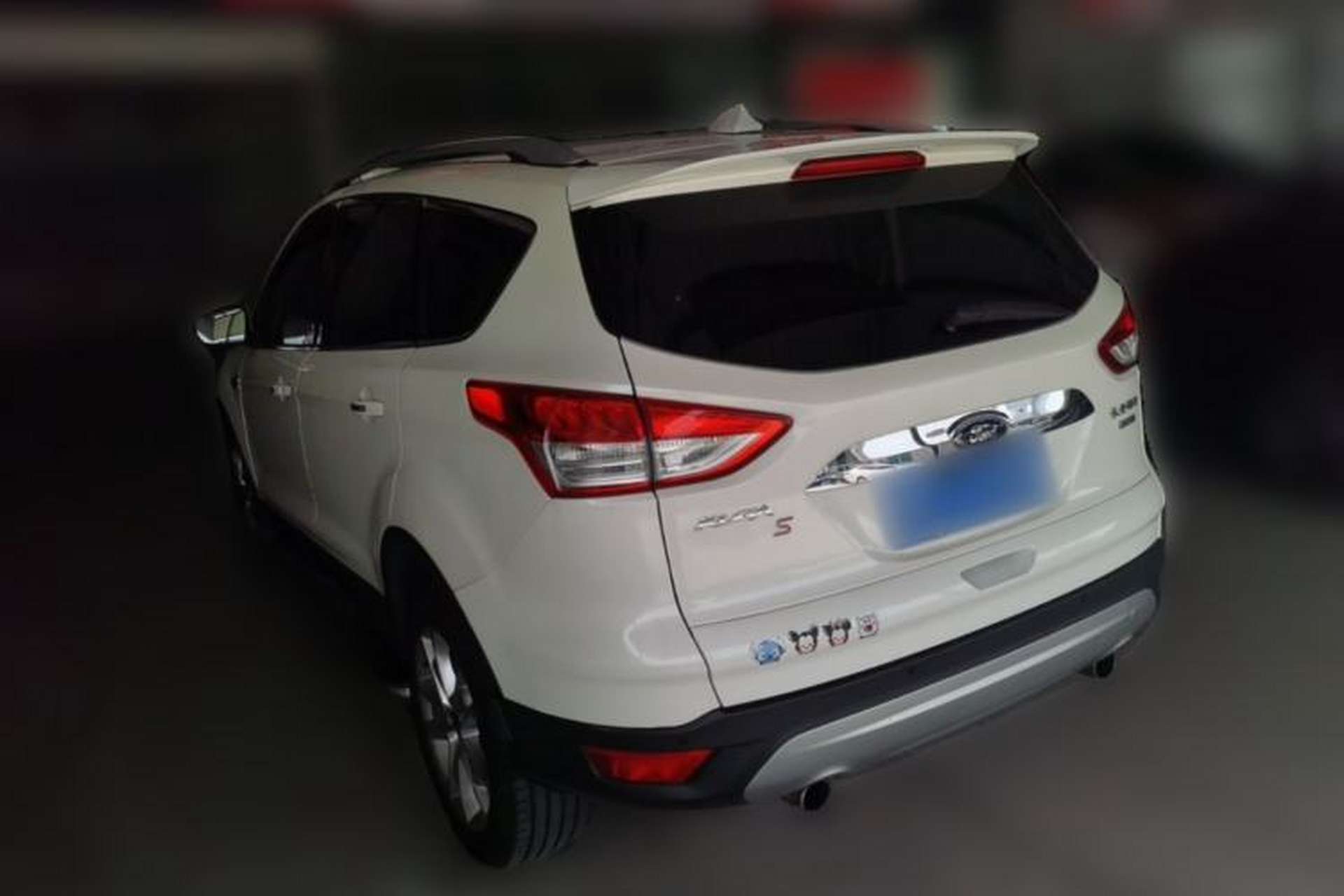 Used Ford Kuga 2013 2.0L GTDi Four-Wheel-Drive Sport Model Rear Left 45 Deg