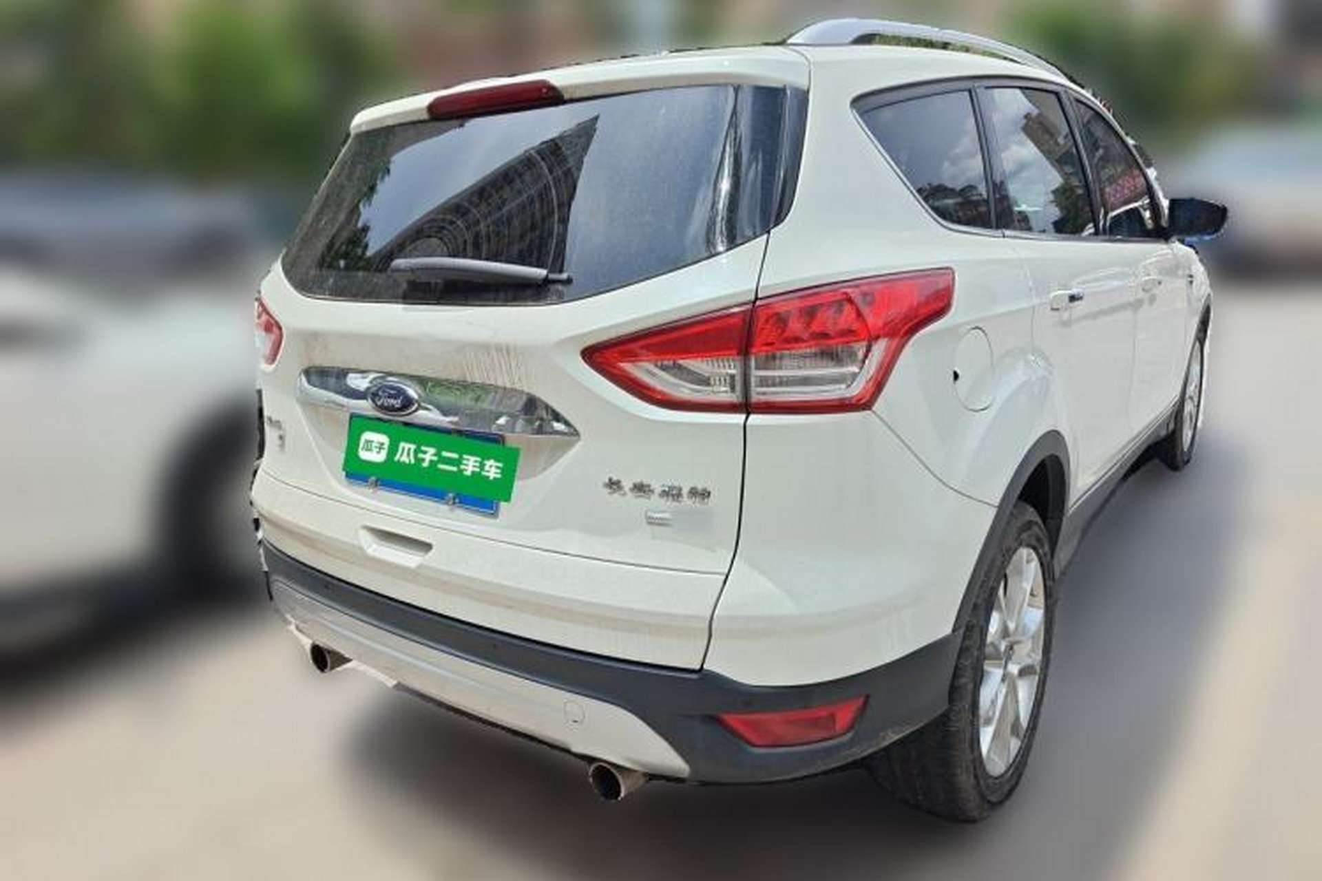 Used Ford Kuga 2013 2.0L GTDi Four-Wheel-Drive Sport Model Rear Right 45 Deg