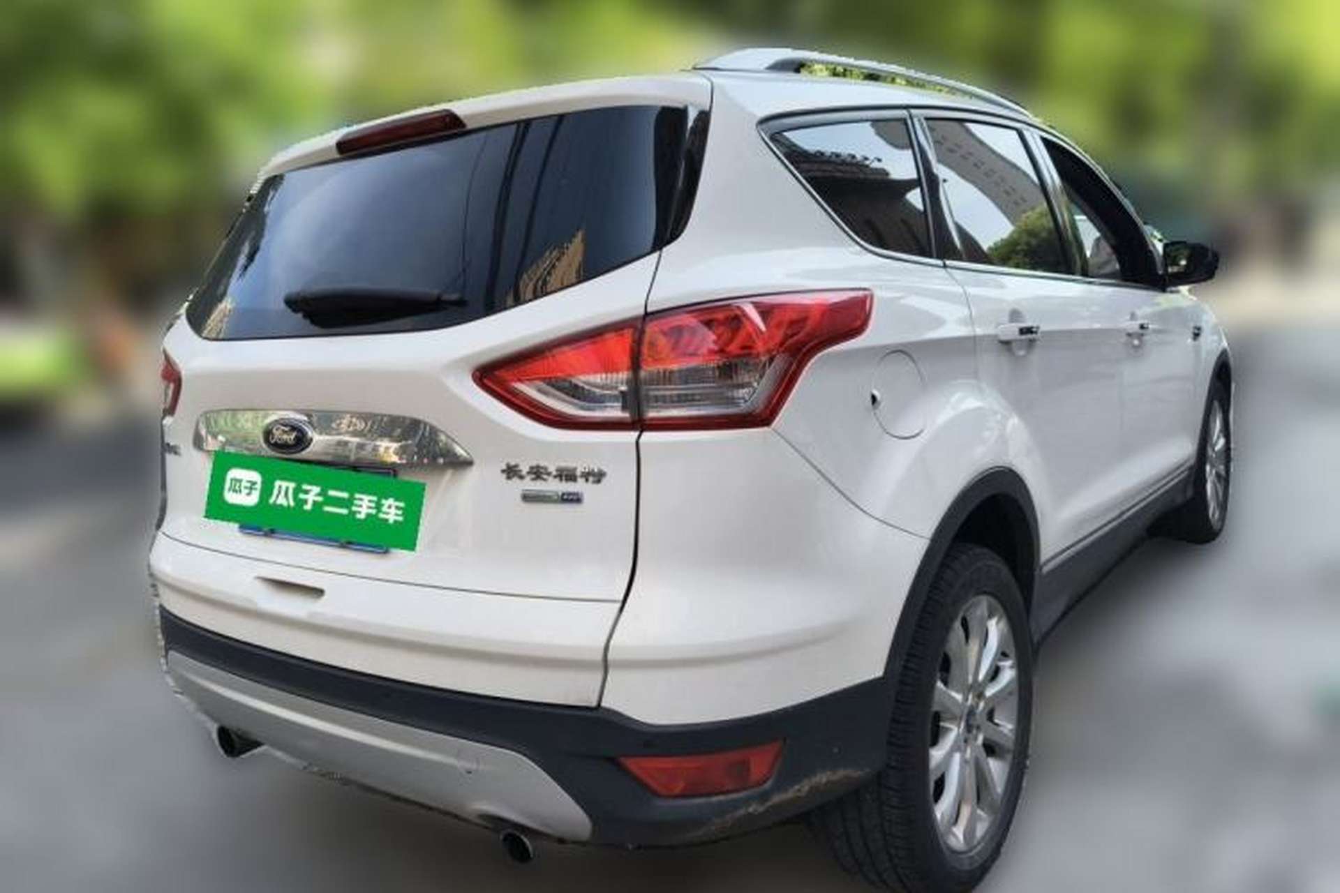 Used Ford Kuga 2013 2.0L GTDi Four-Wheel-Drive Elite Model Rear Right 45 Deg