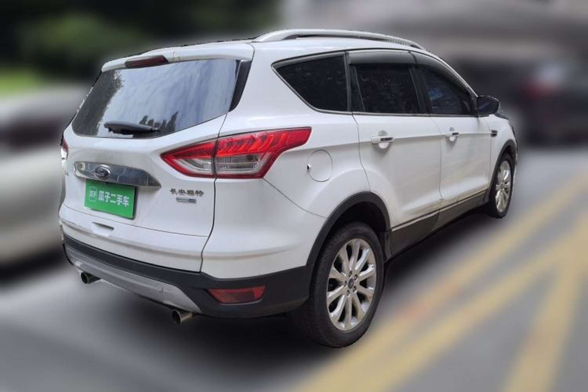 Used Ford Kuga 2013 2.0L GTDi Four-Wheel-Drive Elite Model Rear Right 45 Deg