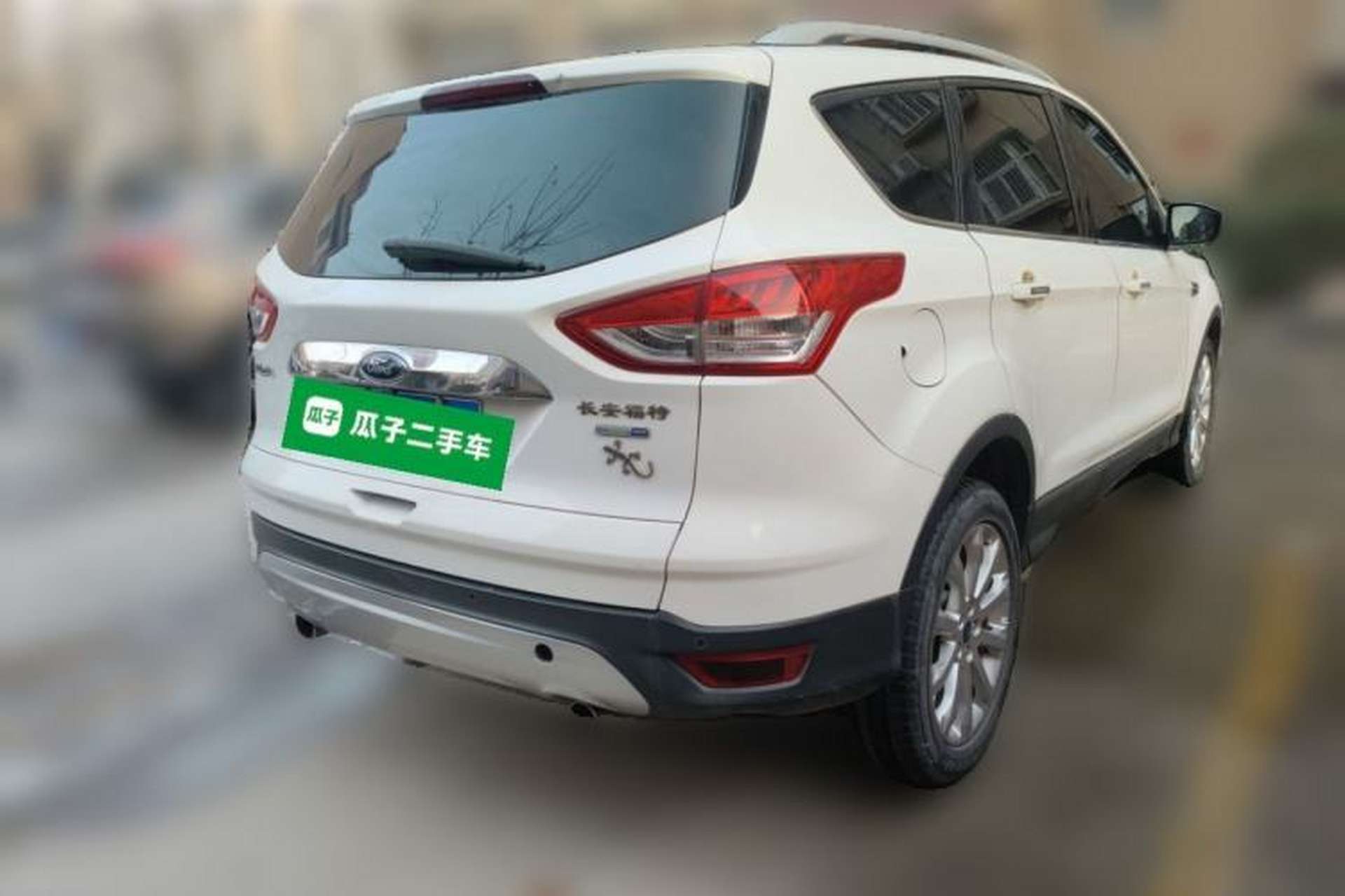 Used Ford Kuga 2013 1.6L GTDi 4x4 Elite Model Rear Right 45 Deg