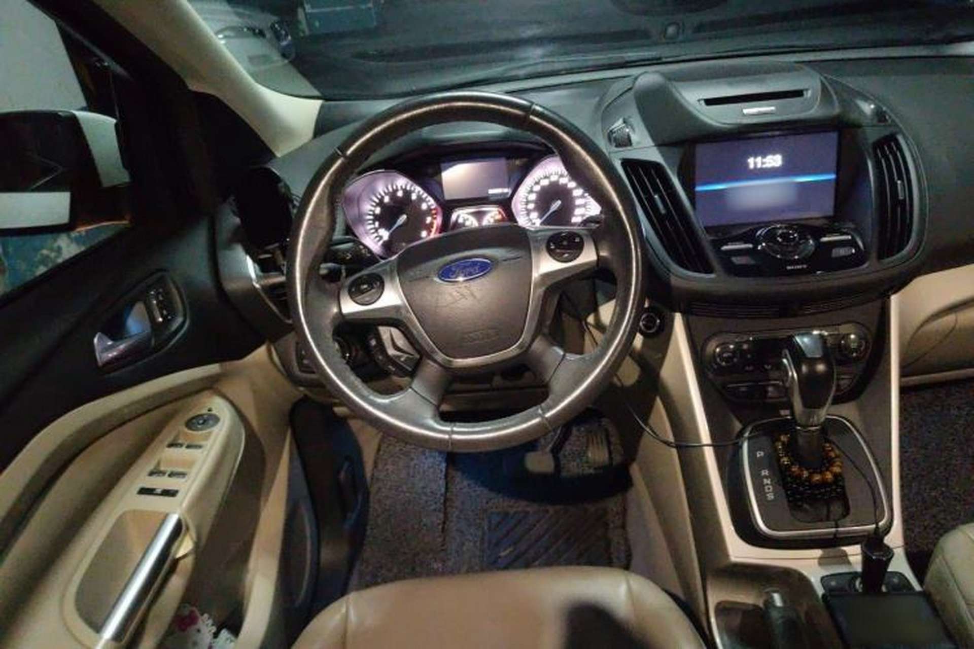 Used Ford Kuga 2013 2.0L GTDi Four-Wheel Drive Premium Model Steering Wheel
