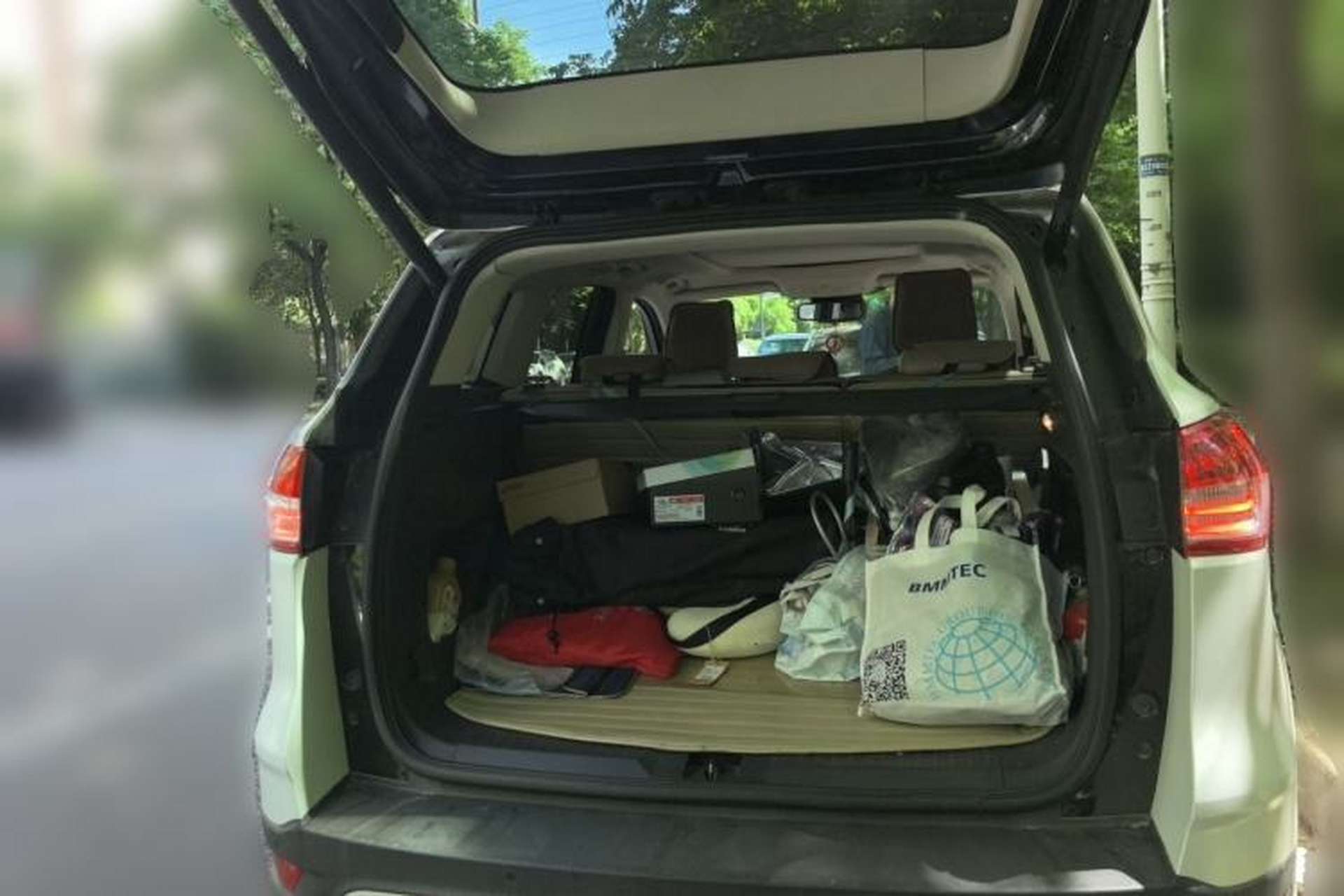 Used Ford Kuga 2013 1.6L GTDi 4x4 Elite Model Trunk