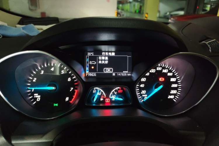 Used Ford Kuga 2013 2.0L GTDi Four-Wheel-Drive Sport Model Instrument Cluster