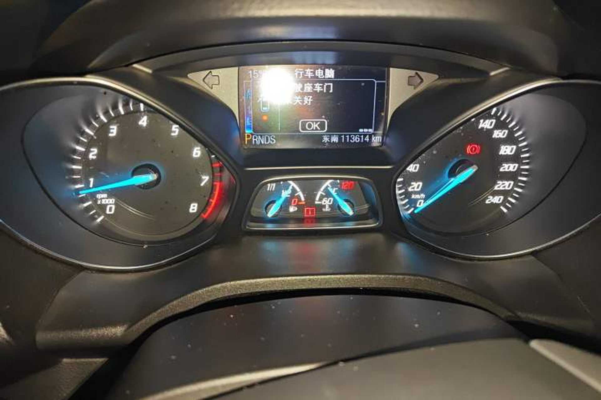 Used Ford Kuga 2013 2.0L GTDi Four-Wheel-Drive Sport Model Instrument Cluster
